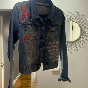 Request Jeans denim Jean jacket size medium